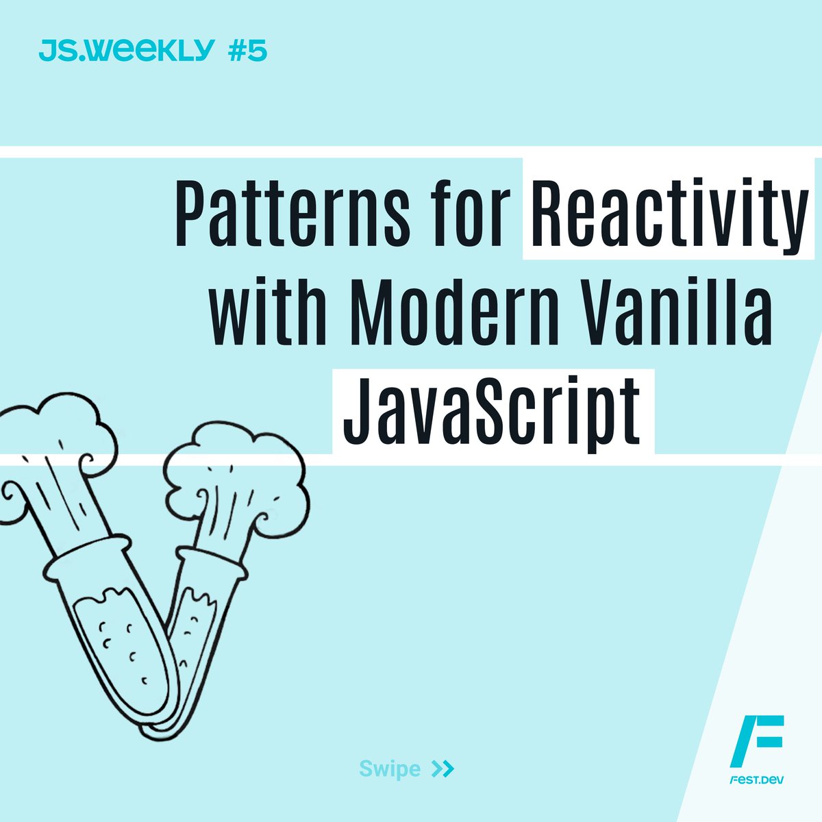 devfestconf's tweet image. JS Weekly#5

Patterns for Reactivity with Modern Vanilla JavaScript
frontendmasters.com/blog/vanilla-j…

#JavaScriptPatterns #ReactivityPatterns #VanillaJavaScript #FrontendDevelopment #WebDevelopment #JavaScriptTips #CodingPatterns #WebDev #JSReactivity #TechEducation