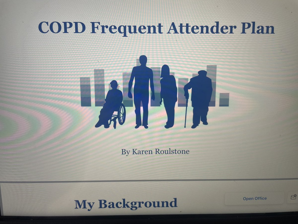 CersResearch's tweet image. Passionate presentation from Karen @COPDNurses_UHL @CersResearch today on frequent COPD attenders &amp;amp; the cost to the NHS/ @Leic_hospital #QI project for Personalised care needs, action plans &amp;amp; joint goal setting between patients and HCP. Looking forward to seeing the outcome👀