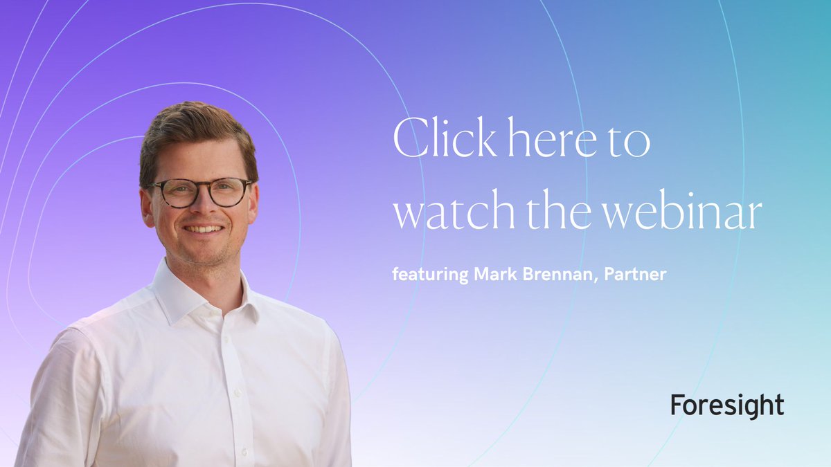 Join Mark Brennan, Partner and Lead Manager of FP Foresight Sustainable Real Estate Securities Fund ('REF'), as he gives an overview of the Fund with Shares Magazine. Click here to watch the webinar on demand: ow.ly/2Mol50PQgI3 Capital at risk.