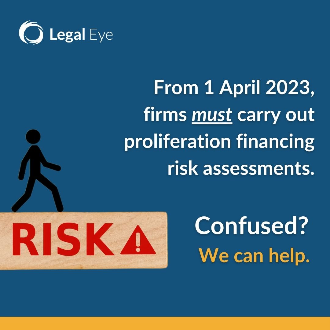 #LawFirms must conduct proliferation financing risk assessments. 🚩📈  

In most cases, this can be integrated into wider #AML #RiskAssessments. However, specific sectors require more in-depth assessments. For guidance on the risk to your firm, contact us on 020 3051 2049. ☎️
