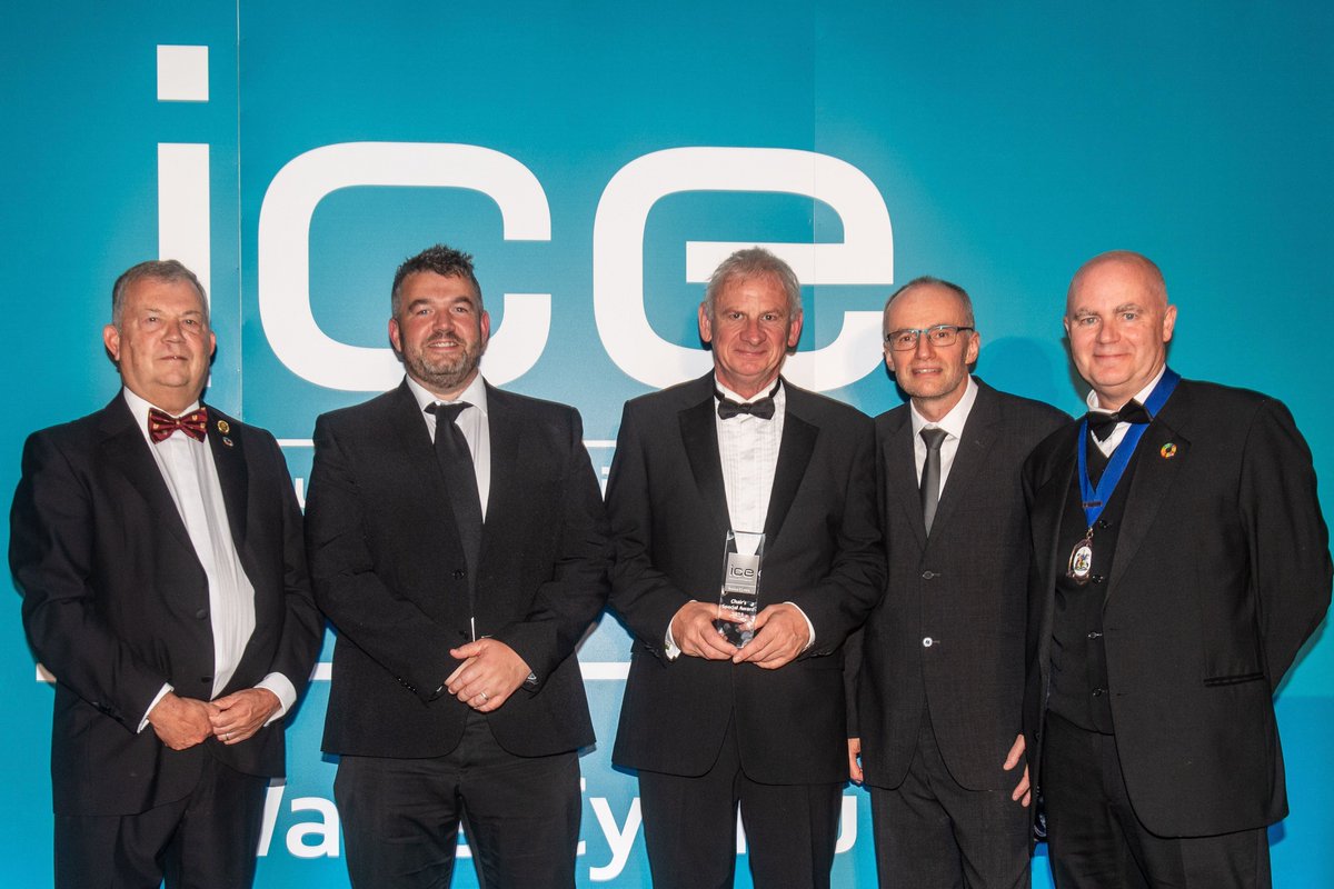 Many congratulations go to <a href="/AlunGriffiths_/">Griffiths</a>  @angelseycouncil and <a href="/Waterco_Consult/">Waterco</a> for winning the @ICE Chairs Special Award for the Dwyran Natural Flood Management Pilot Scheme at the #ICEWalesCymruAwards23 last Friday. Well done all!