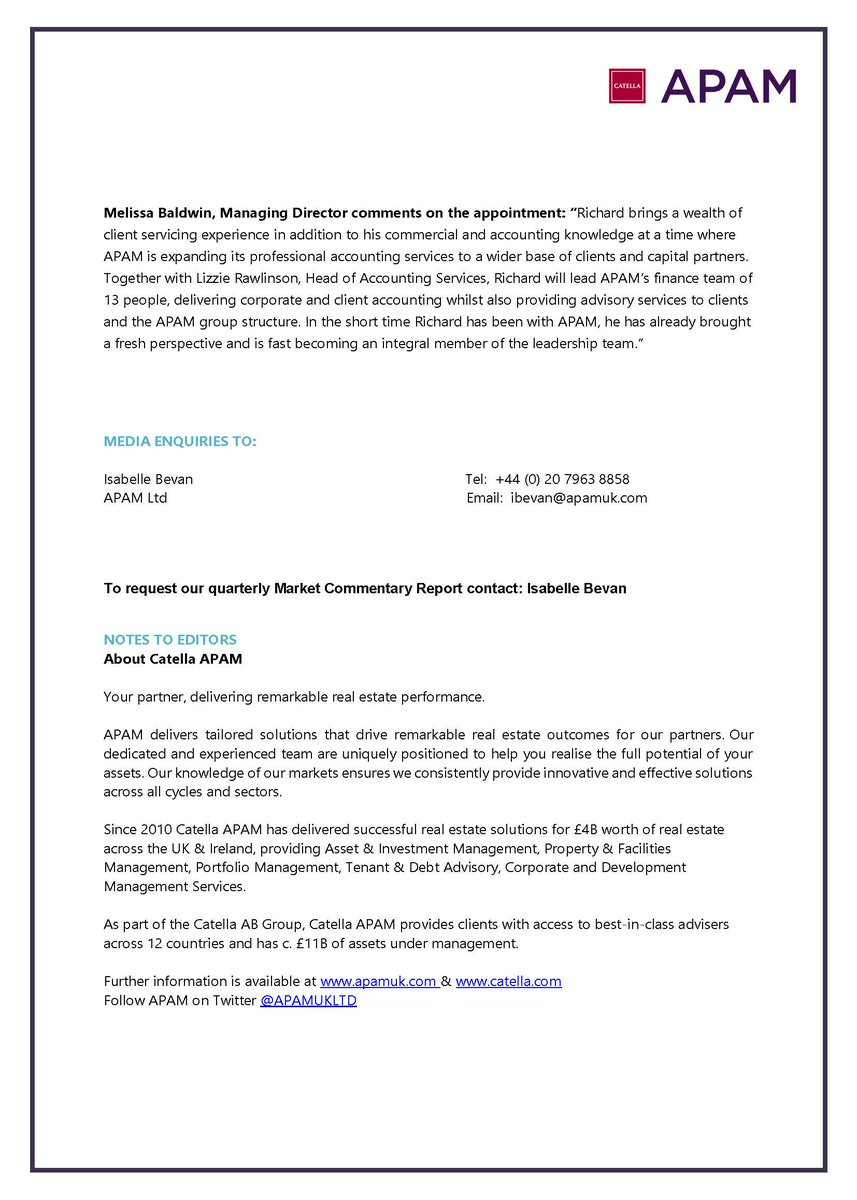 Catella APAM tweet media