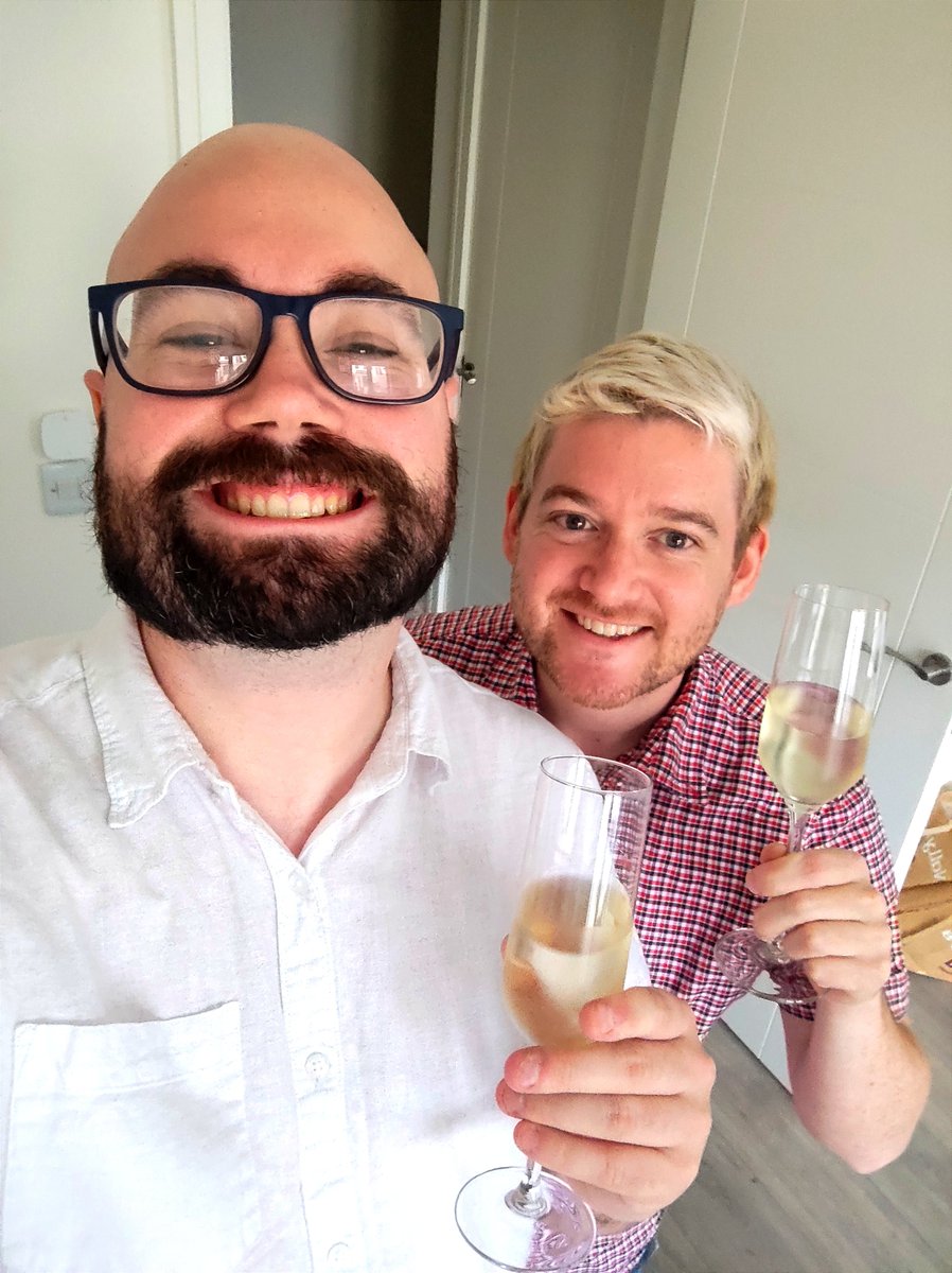 Had a lovely night celebrating the new job! 🎉