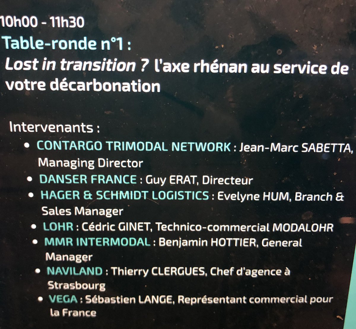 Multimoday 2023. Comment construire l’intermodalité dans un contexte de décarbonation? Quelles infrastructures et investissements ? Débat passionnant des acteurs du ferroviaire, de la route et du fluvial. Un événement <a href="/PortsStrasbourg/">Ports de Strasbourg - PAS</a>  avec le Gup, <a href="/SNCFReseau/">SNCF Réseau</a> , <a href="/vnf_officiel/">VNF - Voies navigables de France</a>