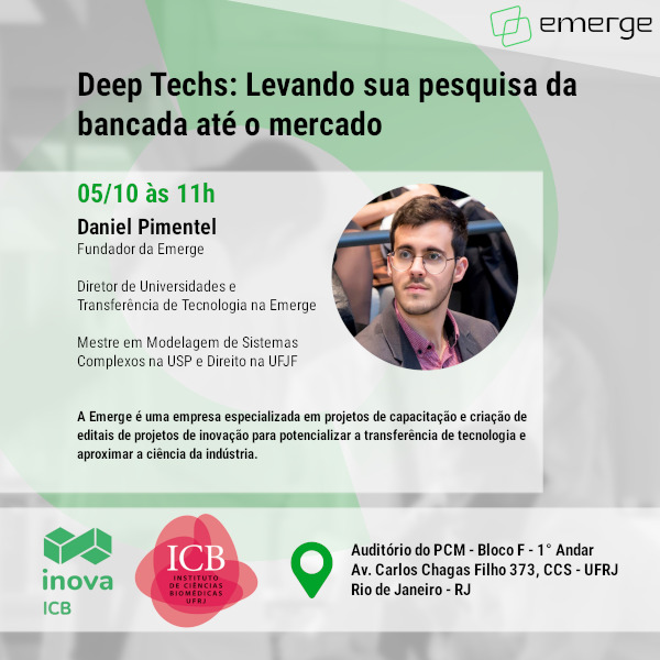 Para os interessados em inovação, imperdível!