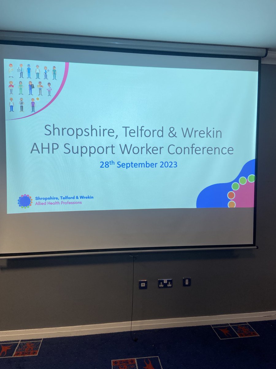Looking forward to speaking at todays #AHPSupportWorker conference ⁦<a href="/AHPs_STW/">AHPs_STW</a>⁩ . A day dedicated to hearing the voice and inspiring this valuable workforce .

Thank you for the invitation ⁦<a href="/clairegeorge03/">Claire George</a>⁩ ⭐️