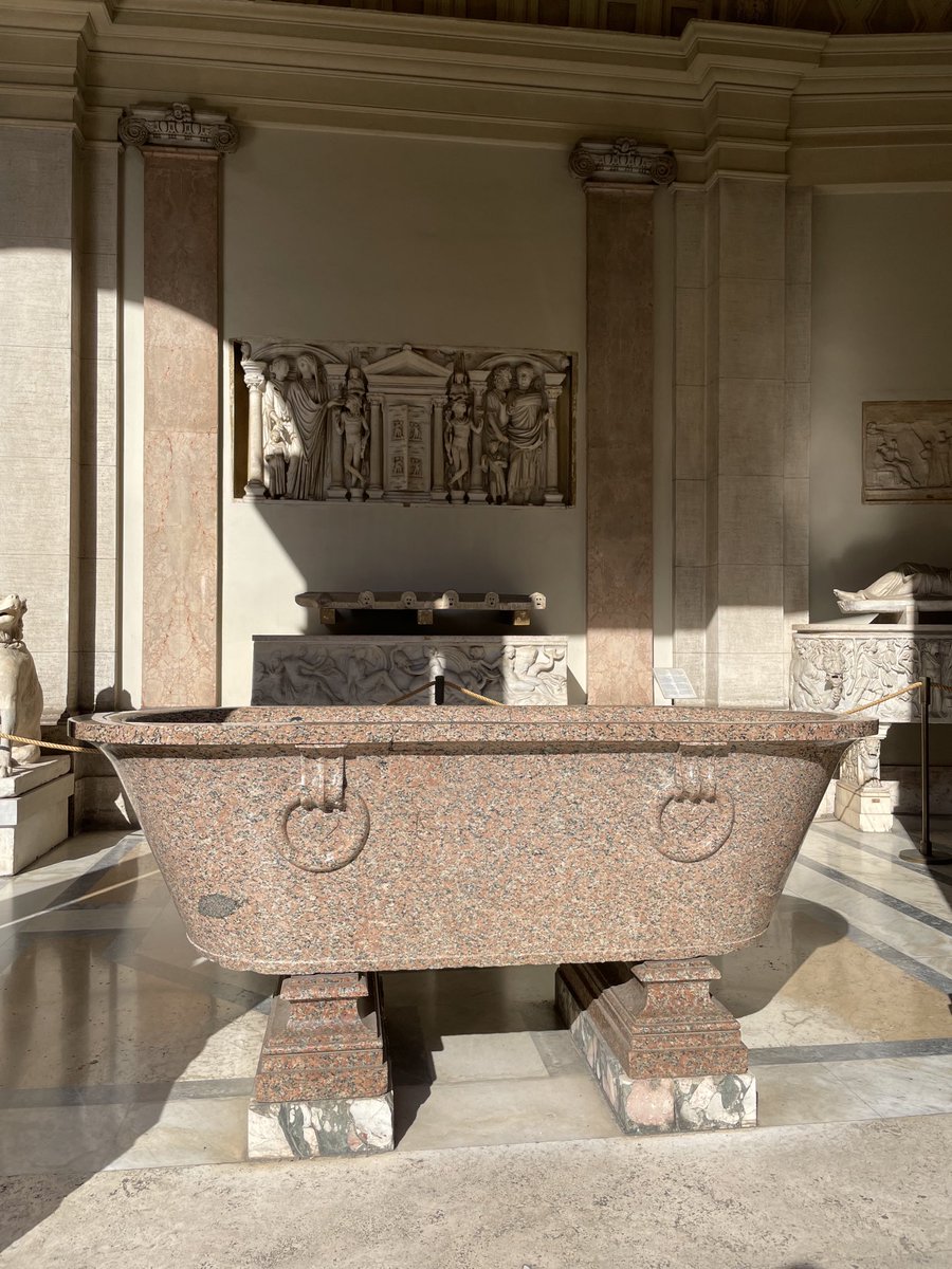 Hey ⁦<a href="/JustinThomas34/">Justin Thomas</a>⁩ ⁦<a href="/RyderCupUSA/">Ryder Cup USA</a>⁩ ⁦<a href="/ZachJohnsonPGA/">Zach Johnson</a>⁩ I found your ice tub at the Vatican museum