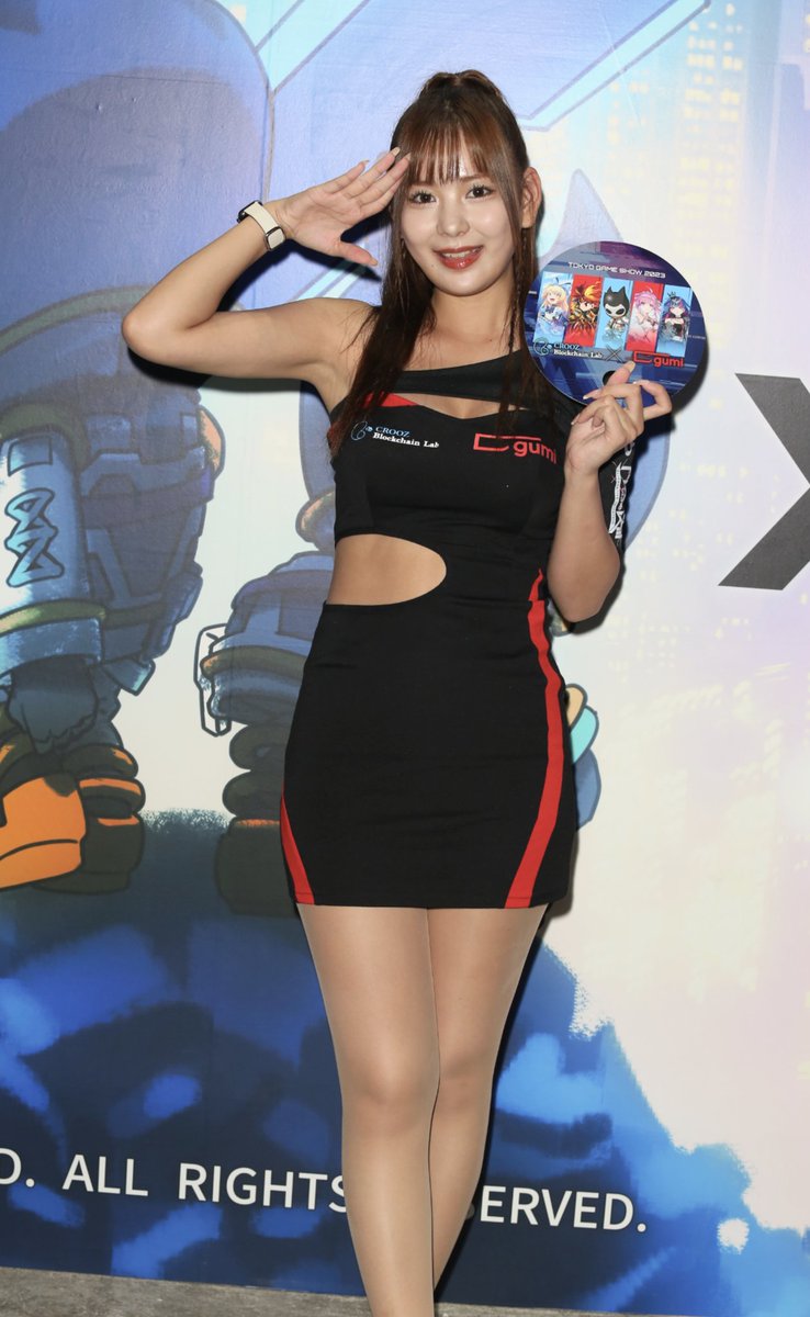 mk0327sayu's tweet photo. #東京ゲームショウ2023
#TGS2023
#gumi
#XENO
#CROOZBlockchainLab
#イベントコンパニオン
#小湊美月 さん(@mizuki_harapeko)
#きてぃランド https://t.co/sMncIoSNVe
