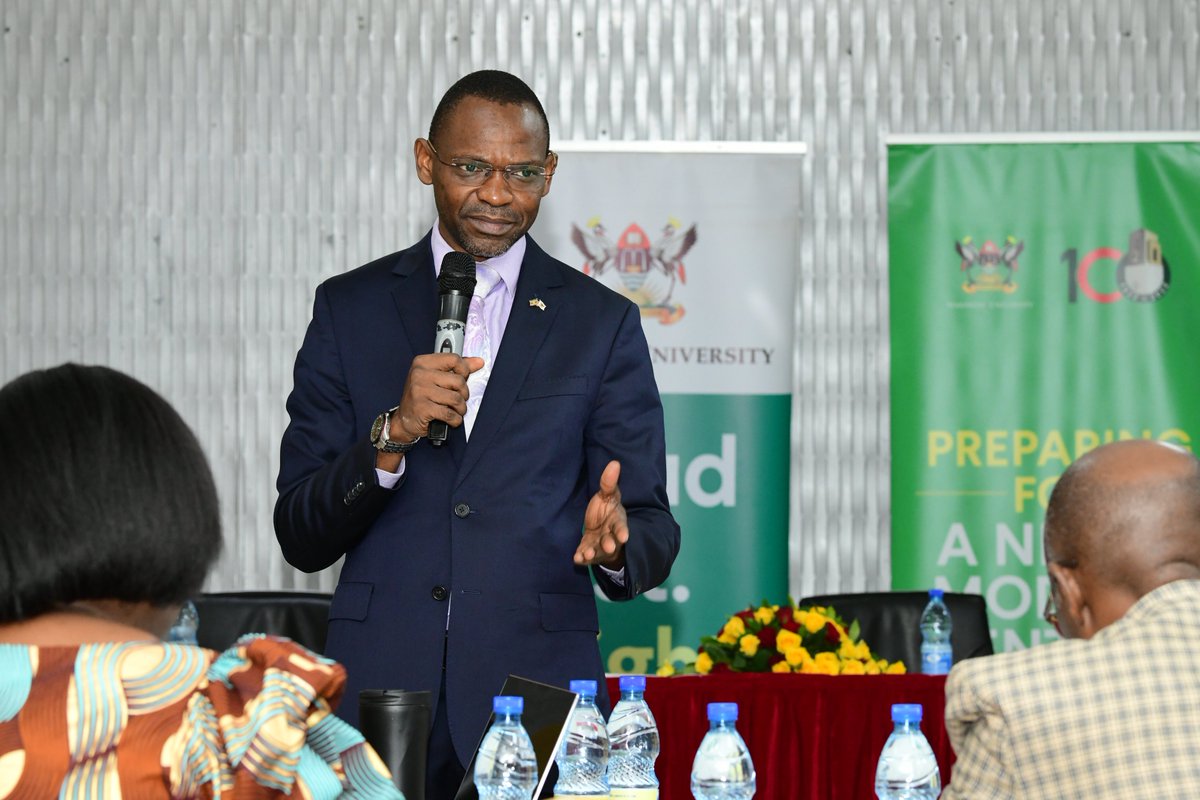 #HappeningNow The Deans' Forum (MUDF) led by the Patron; DVC -Academic Affairs, @UmarKakumba is holding an engagement on the agenda of safeguarding @Makerere, Career Guidance and the development of the necessary guidelines and policies.