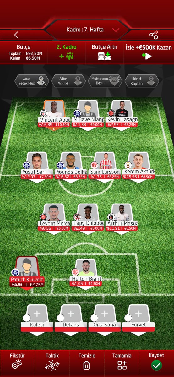 Sosyal Lig’de rüya takımımı kurdum, görmek için hemen tıkla⚽🚀 api.sosyallig.com/r/SL5314140949…