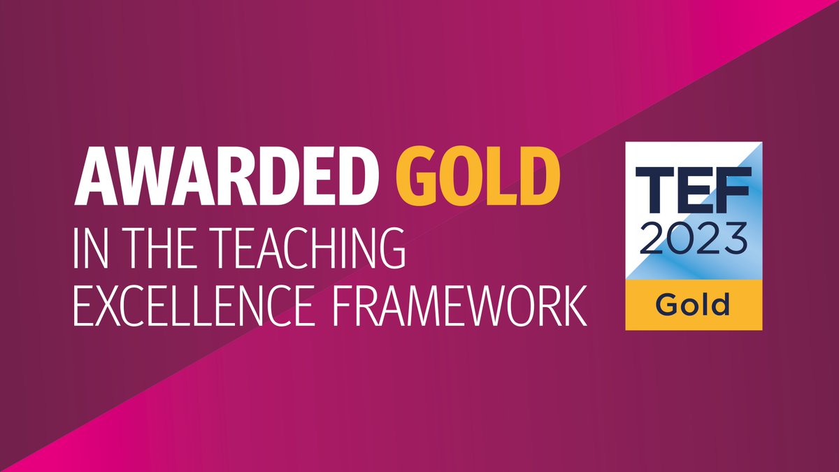 It’s official! We've been awarded Gold in the 2023 Teaching Excellence Framework for our approach to supporting students to succeed 🥇 The award recognises excellence in teaching, learning and student outcomes. Find out more 👇shu.ac.uk/news/all-artic…