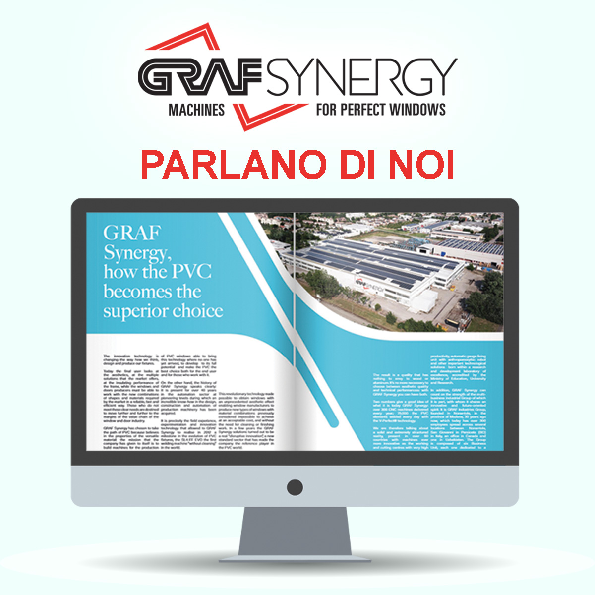 GrafSynergy's tweet photo. 🔴THEY TALK ABOUT US 💬

On the pages of Industrial Technology, the international #magazine that covers #machinery, #automation, and plastic processing, there's an extensive article titled “GRAF Synergy, How #PVC Becomes the Superior Choice”.

 Here: 👉

https://t.co/aYXRJDmn3G https://t.co/CHBSGgRIWg