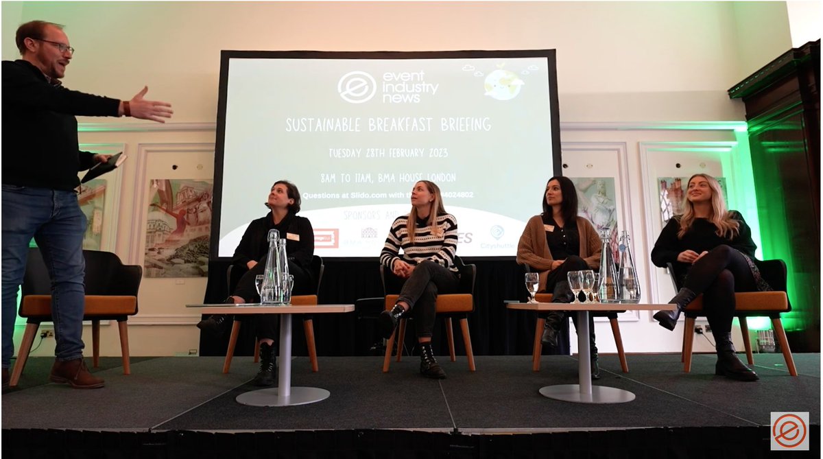 #ThrowbackThursday to the @EventNewsBlog Sustainable Breakfast Briefing at @BMAHousevenue.

Re-watch the discussion - ow.ly/j2eu50PqyOU 

Hosted by EIGHT PR & Marketing with panellists from @weareisla_uk, @ResetConnect, Chorus Agency and BMA House

#SustainableEvents