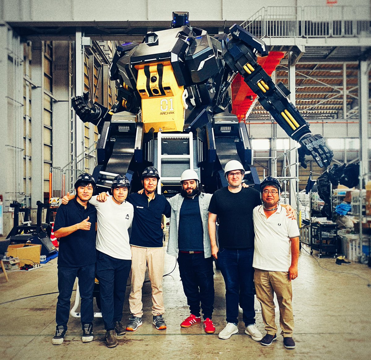 Jordan Vogt-Roberts (@vogtroberts) on Twitter photo Checked a big one off the bucket list and piloted a mech on my birthday thanks to mad geniuses <a href="/Tsubame_HI/">ツバメインダストリ(株)/Tsubame Industries Co.,Ltd.</a> and <a href="/footsoul99/">Akinori Ishii</a>. What an amazing experience. I’ll post a video soon. But you can make your dreams come true and buy one of these for a cool 3 mil. Um…Worth it. Checked a big one off the bucket list and piloted a mech on my birthday thanks to mad geniuses <a href="/Tsubame_HI/">ツバメインダストリ(株)/Tsubame Industries Co.,Ltd.</a> and <a href="/footsoul99/">Akinori Ishii</a>. What an amazing experience. I’ll post a video soon. But you can make your dreams come true and buy one of these for a cool 3 mil. Um…Worth it.