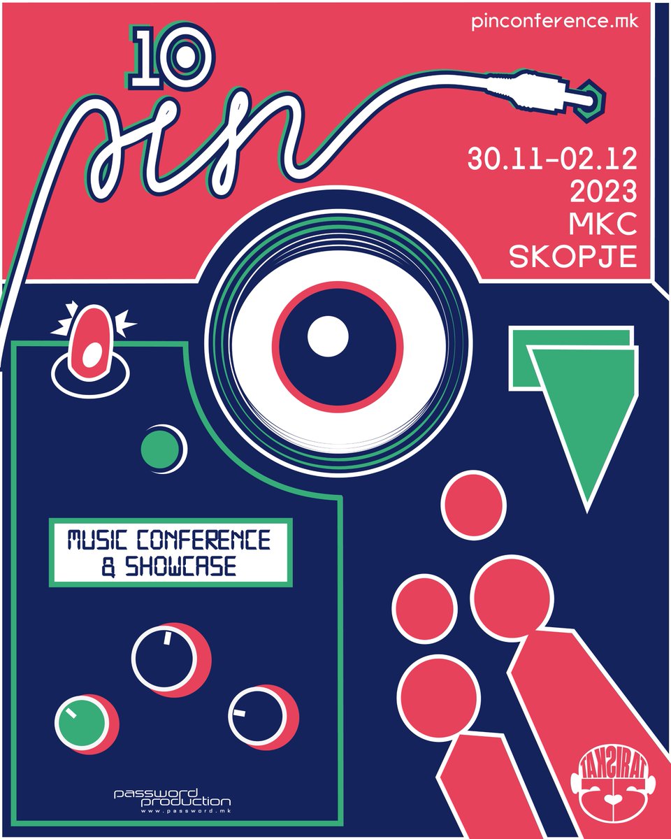 10th edition of PIN Music Conference: 30.11 - 2.12. 2023! We gather for three days (at least!) of music wonder in Skopje. Time to spark innovations and carve the future of the music scene together!
Register for FREE Delegate Pass: pinconference.mk/register-for-c…