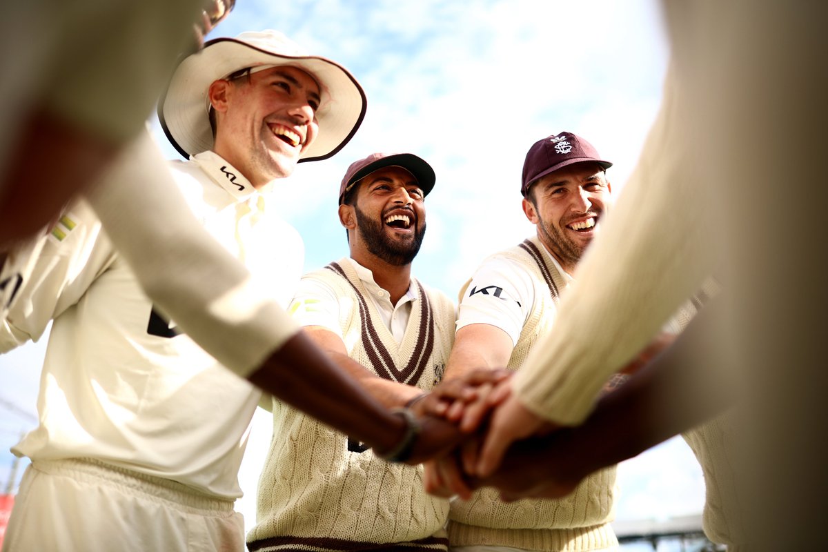 Surrey have achieved the required points and will be crowned <a href="/CountyChamp/">Rothesay County Championship</a> Division One winners at the conclusion of our match!!! 🏆

🤎 | #SurreyCricket