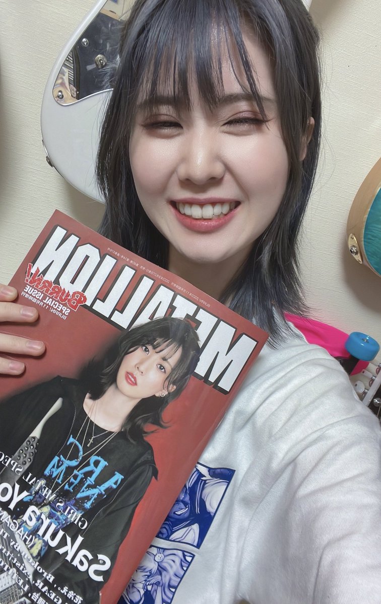 sakura_gt1228's tweet photo. METALLION Vol.77
昨日から発売されました!!
私の初表紙となっております🌸
地元の書店にも並んでいて嬉しい、、
是非見てねー!🦖 https://t.co/37wiLd0KJU