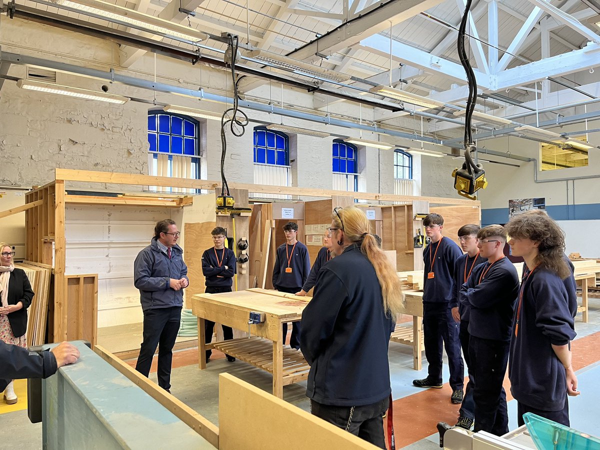 CityHts's tweet photo. Yesterday the @cityplym boat outfitting and engineering teams were thrilled to host @PrincessYachts to our Picquet site.

Our visitors had the chance to tour the facilities whilst also speaking to the apprentices and our delivery team and were thrilled to hear their story. https://t.co/lKHE2lAD3r