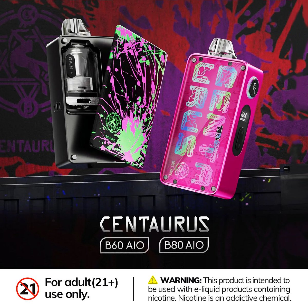vapesourcing's tweet photo. [New Coming] Centaurs B60 AIO &amp; Centaurus B80 AIO 🔥
🛒 https://t.co/HQXfZs468r
One is All. All is One. 🤗
-
#vapesourcing #vape #vapelife #gift #FreeShipping #newarrivals #newvape #vapor #vaping #vapefam #lostvape #lostvapecentaurus #centaurusb60aio #centaurusb80aio https://t.co/ro0Q2VFhVb