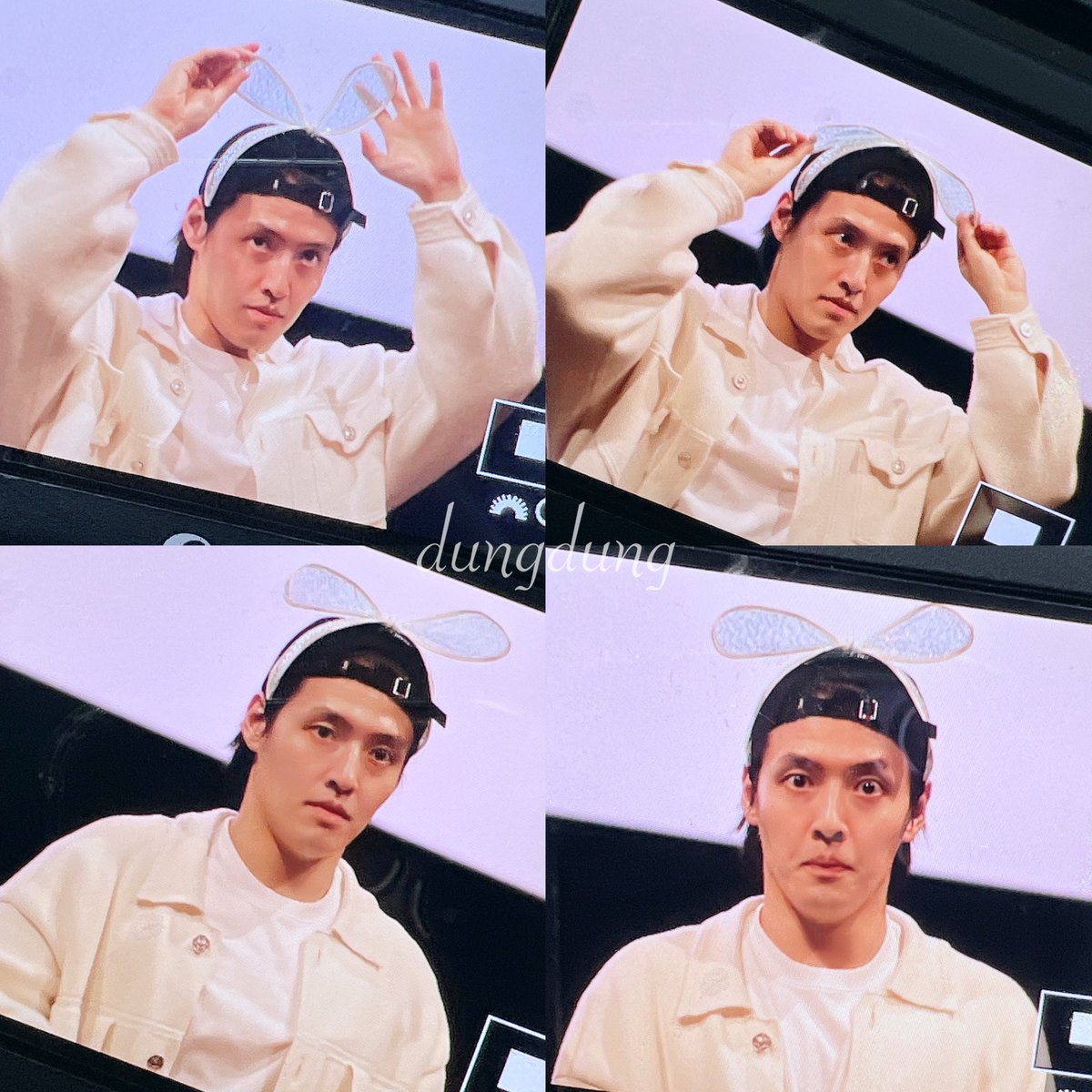 dungdung_neulBB's tweet photo. 230928 영화 30일 왕십리 CGV 17:15  무대인사 

토끼였는데요? 벌이 되었습니다??(?)ㅋㅋㅋ
아니 토끼귀인데 왜 손으로 누른거얔ㅋㅋㅌㅌㅋㅋ 뭔진 모르겠지만 준나 기여움 ㅋㅋㅋㅋㅋㅋㅋㅋㅋㅋㅋㅌㅌ https://t.co/WrkULp16EA