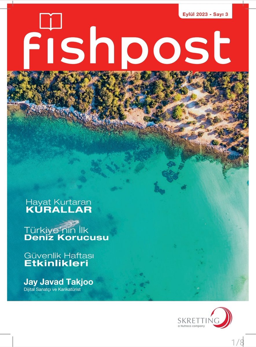 JayTakjoo's tweet photo. Publication of two of my cartoons in #Fishpost Magazine: issue #3, September-2023, #Turkey ๐น๐ท https://t.co/dwp4iqk7Bp
