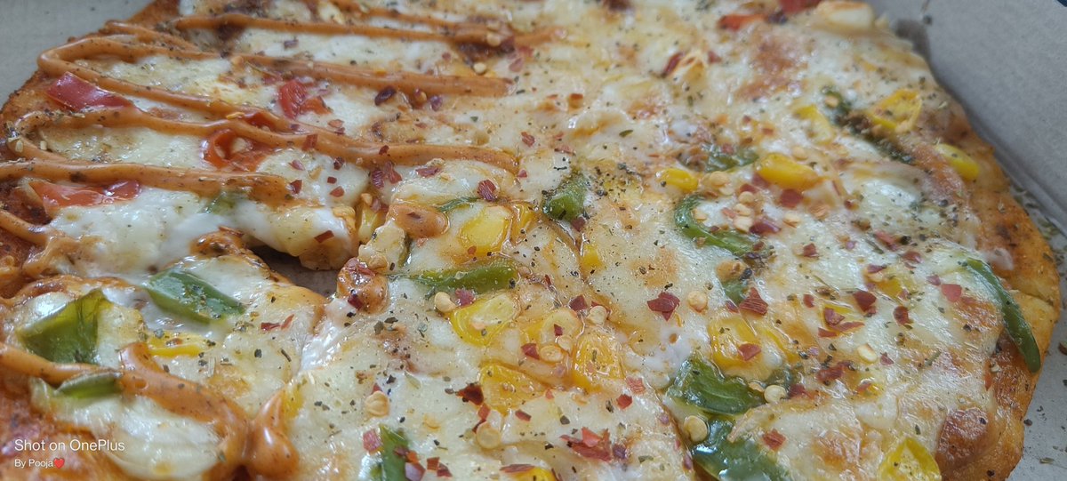 Ishani0_07's tweet image. i followed my heart and it led me to pizza.......! 

#todaylunch