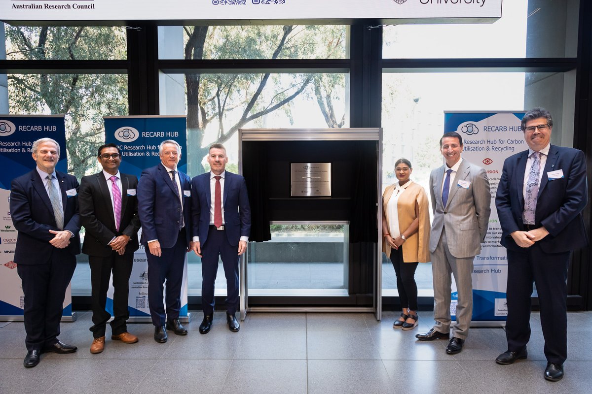 MonashUni's tweet photo. Cassandra Fernando MP launched the ARC Research @Recarb_Hub @MonashUni on behalf of @JasonClareMP. Supported by $5M @arc_gov_au funding, it will help transform the energy industry through innovative carbon utilisation tech. 

Read more 📖: https://t.co/H7nACEvgkM
@monashengineers https://t.co/H01TyPf7Nx