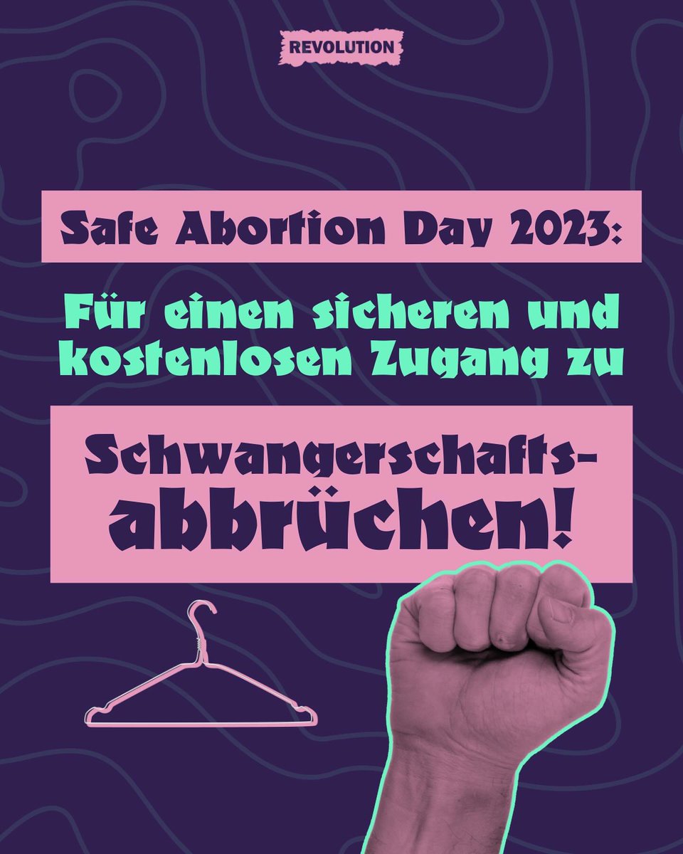 Heute ist #SafeAbortionDay! In diesem Artikel schauen wir uns an, welchen Einfluss Abtreibungsgegner:innen in Deutschland haben, warum #Schwangerschaftsabbruch im Kapitalismus erschwert wird, und wie die Lage für Jugendliche aussieht. #wegmit218! 

onesolutionrevolution.de/safe-abortion-…