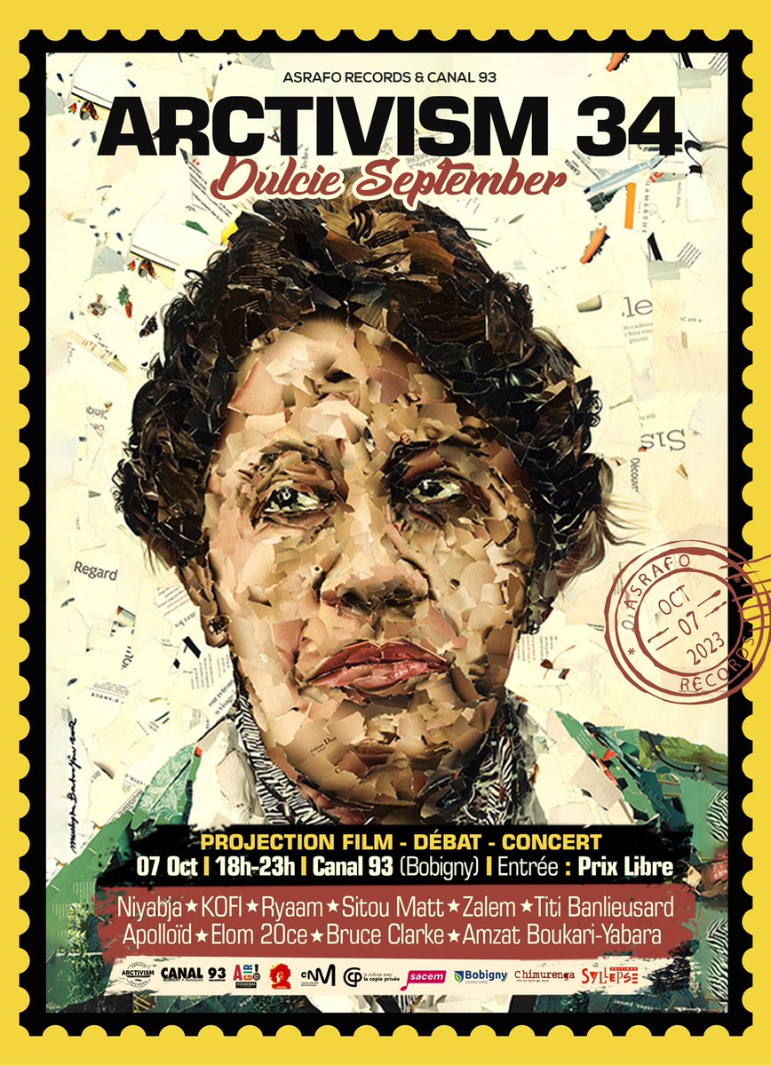 AMejless's tweet photo. Nous serons au @Canal93Bobigny ce 7 octobre pour participer à l’événement ACTIVISM 34 #canal93 #Banlieusards2 #bobigny #boboche #93 #dulcie https://t.co/YItQeSVPMy
