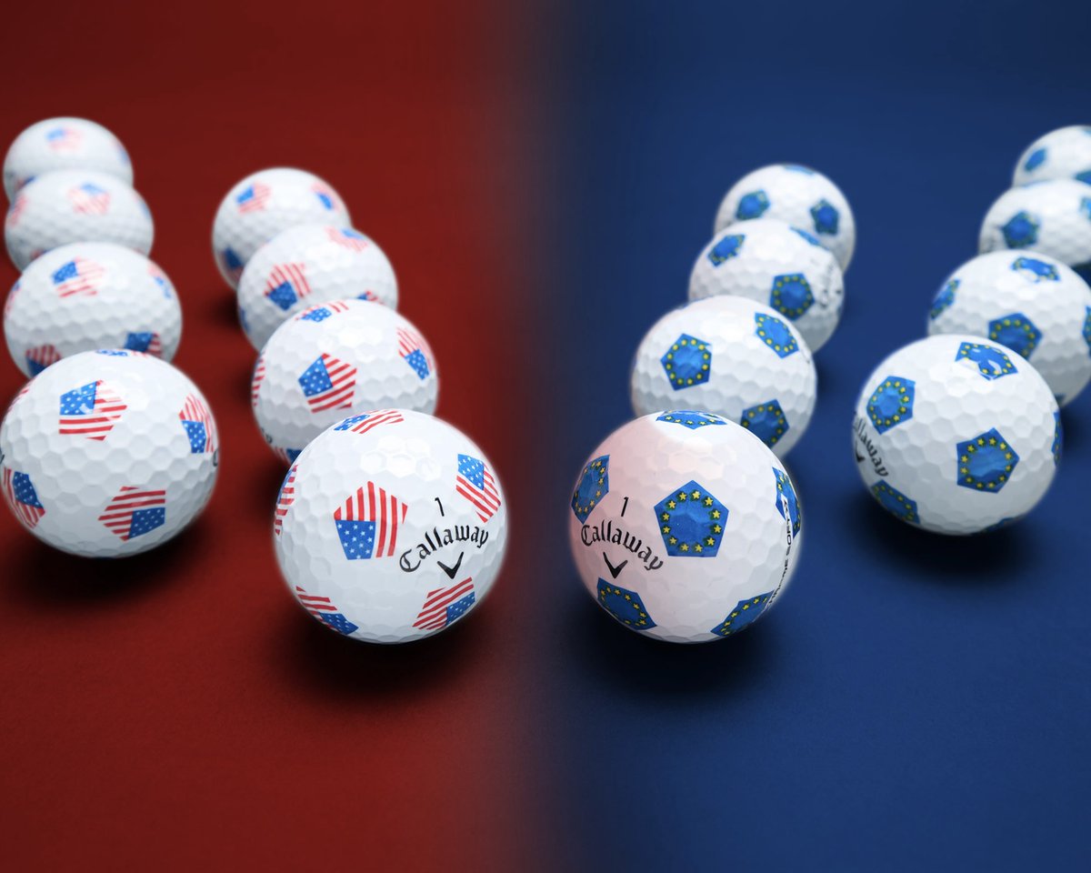 🇺🇸USA v Europe Chrome Soft Giveaway!🇪🇺 To celebrate the #RyderCup, we're giving you a chance to win 2dz limited edition Chrome Soft Truvis Golf Balls. To ENTER, simply 🔃 REPOST 👉 FOLLOW @CallawayGolfEU 🏆 COMMENT who you want to win 🏷 TAG a friend #Callaway | #ChromeSoft