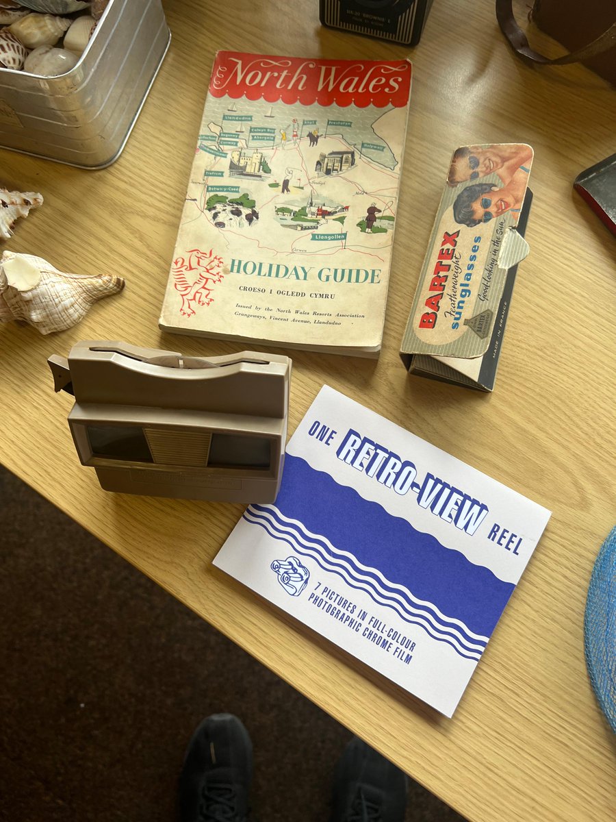NEWalesArchives's tweet image. This week, our Community Engagement Officer, Katie, attended the launch of a new collection of memory boxes created by Making Sense CIO at Rhyl Library. They will be available to borrow from Denbighshire Libraries @DenbsLibs