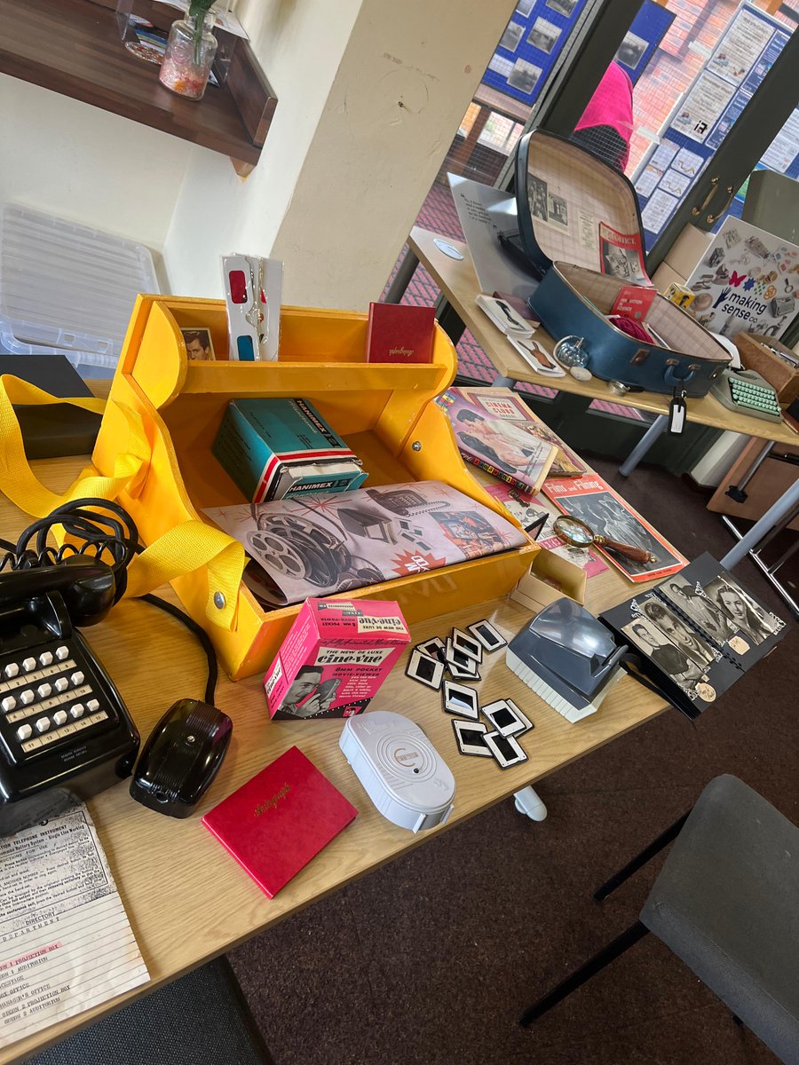 NEWalesArchives's tweet image. This week, our Community Engagement Officer, Katie, attended the launch of a new collection of memory boxes created by Making Sense CIO at Rhyl Library. They will be available to borrow from Denbighshire Libraries @DenbsLibs
