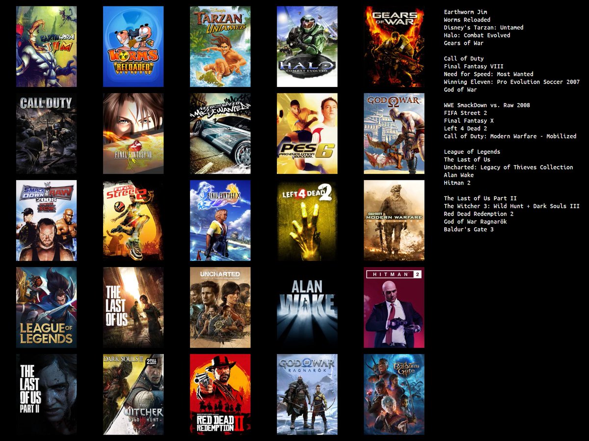 TuTaladro's tweet photo. @Versum_ Dios necesito un top 100 juegos xD https://t.co/RRZyTBTOW4