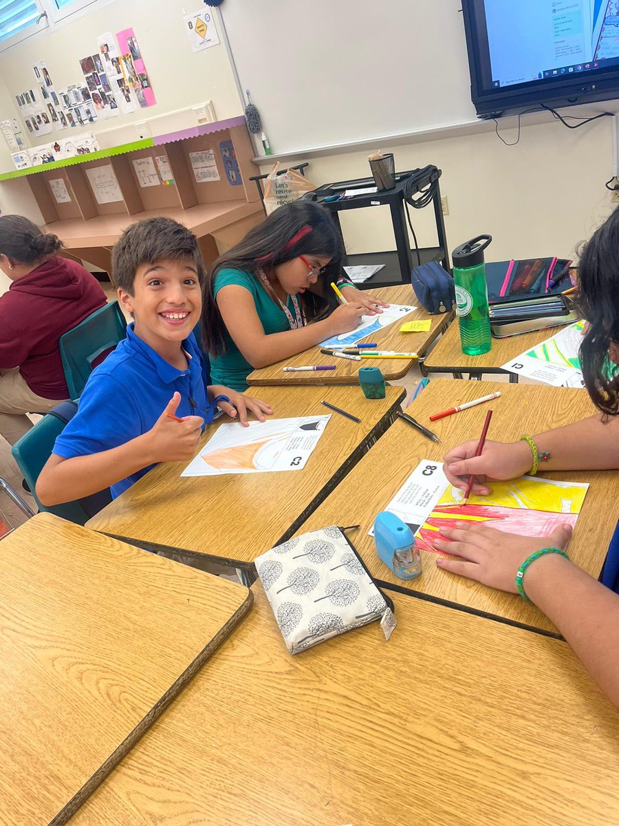 K8_Dragons's tweet photo. During Hispanic Heritage Month, the Gifted/Advanced 6th graders, along with Ms. Jaramillo in their U.S. History class, crafted a collaborative banner. @MDCPSSouth @MDCPS @MDCPSSocStudies
#STARTSMARTDREAMBIG #DoolinDragons #ILoveBADK8 #HispanicHeritageMonth https://t.co/cDA1hOMzA6