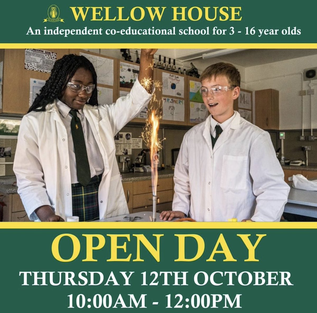 Open day! Thursday 12th October, book below ⬇️ 

wellowhouse.notts.sch.uk/admissions/ope…