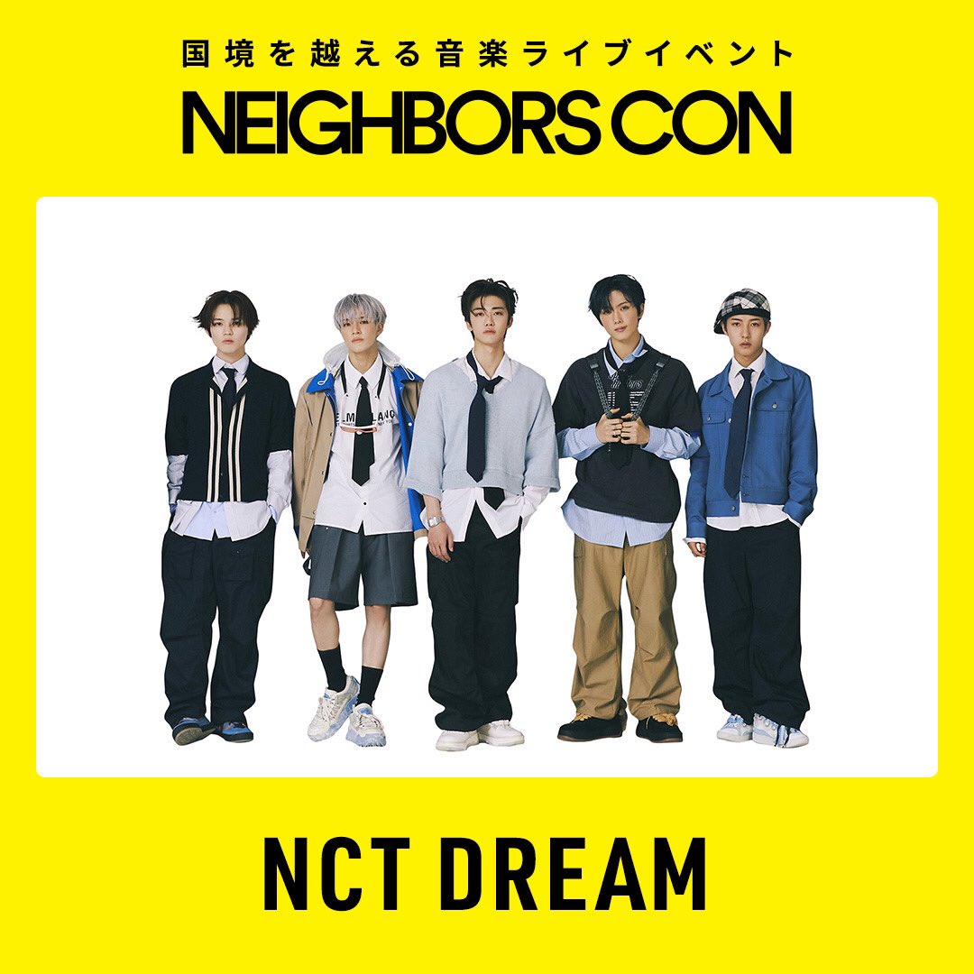 NCT_OFFICIAL_JP's tweet photo. 11月25日(土) Kアリーナ横浜にて開催される「Neighbors Con」 にNCT DREAMとWayVが出演します💚
 
▼詳細はこちら
https://t.co/SduPoHpvyf
 
#NCTDREAM #WayV https://t.co/5ShpTvZjkd