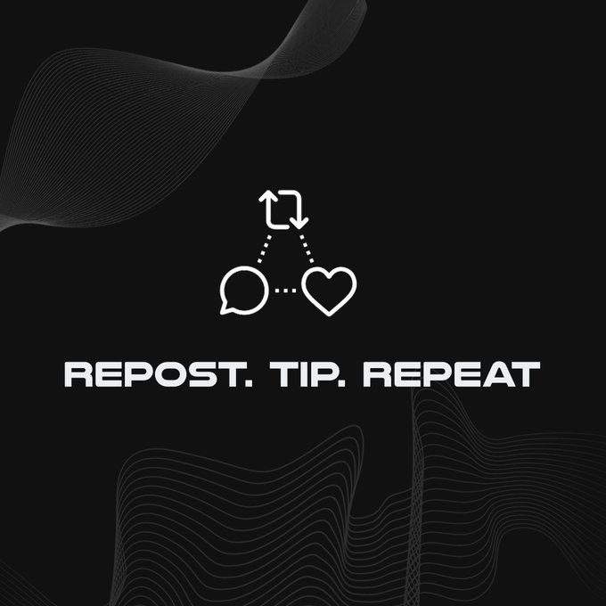 Quote this tweet you get 1m tip points

Comment with your <a href="/tipcoineth/">tipcoin</a> tweet and I will quote, you get 1m points 

When you quote any tweet in the comment section you also get 1m points