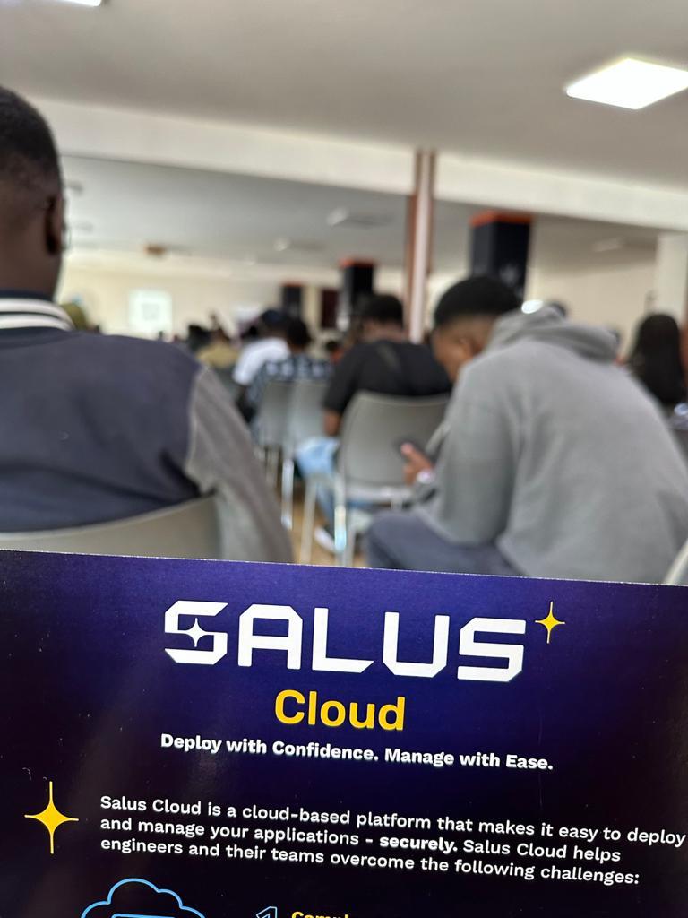 DeimosCloud's tweet image. Meet @Salus_Cloud 🚀! Revolutionising infrastructure management, unveiled at the #NairobiDevOpsCommunity event. Check it out at hubs.ly/Q023rVLz0.

Together, we shape the future of tech! 💪🚀

#Deimos #DevOps #NairobiTech #SalusCloud