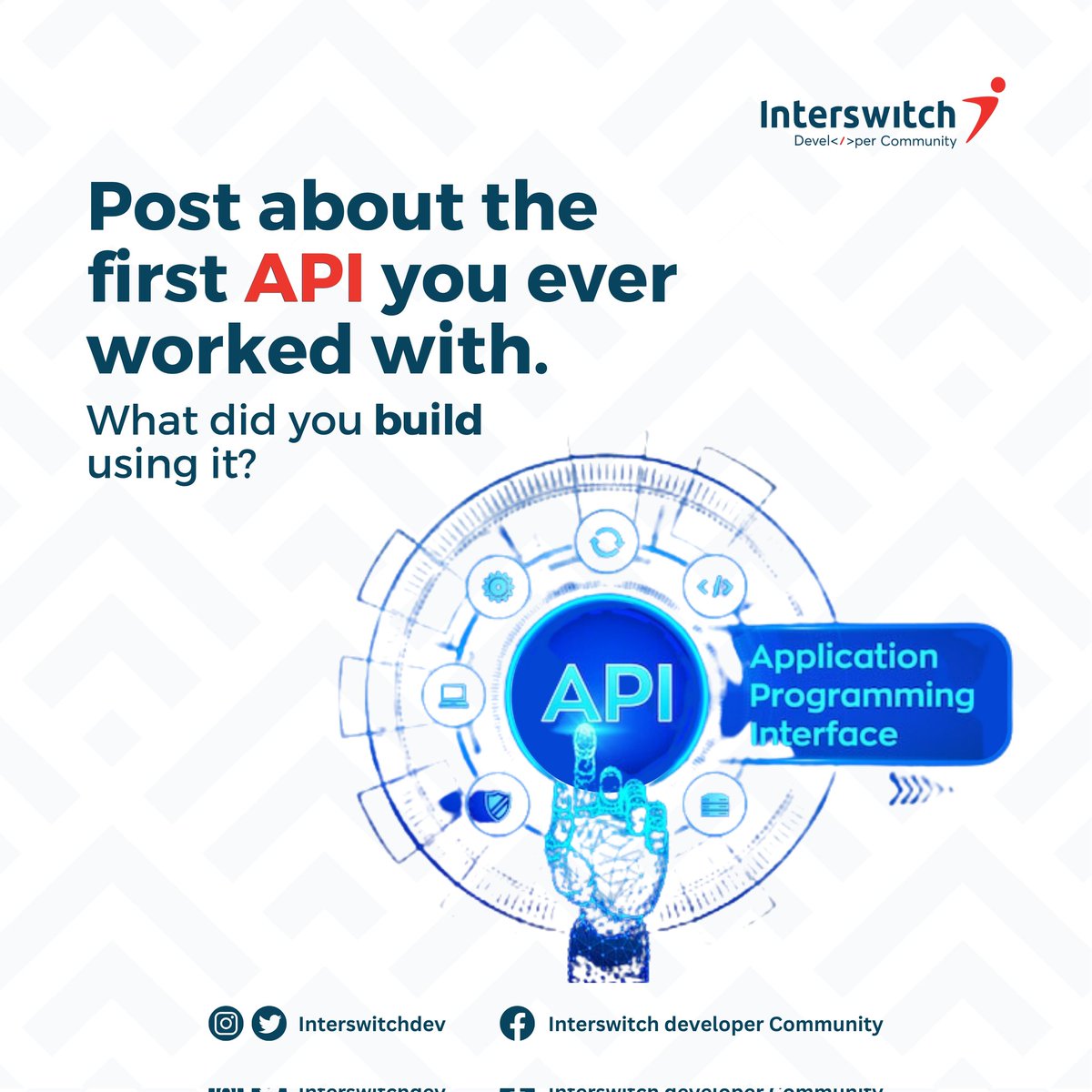 InterswitchDev's tweet image. Throwback to the first API you worked with, kindly share what you built with it.
#interswitchdevelopercommunity
#interswitchdeveloper
#throwbackthursday
#interswitch
#Api