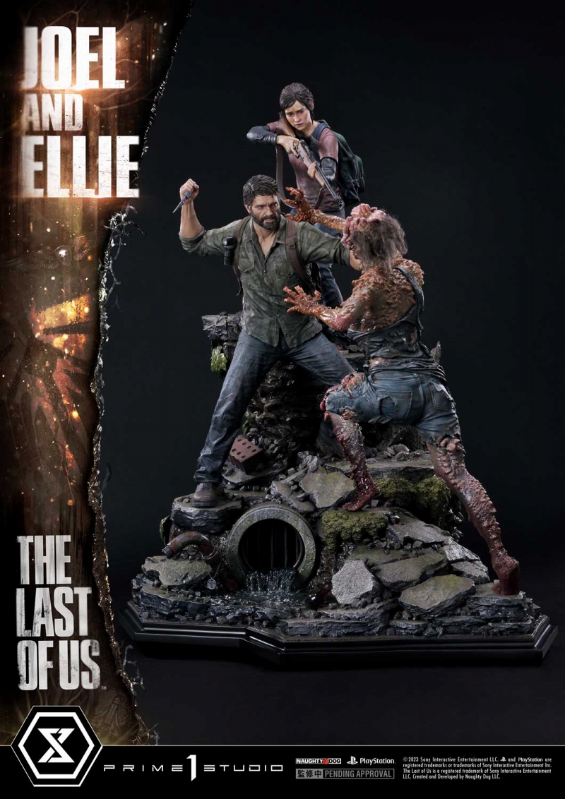 the last of us フィギュアジョエル&エリー1/9 ラスアス