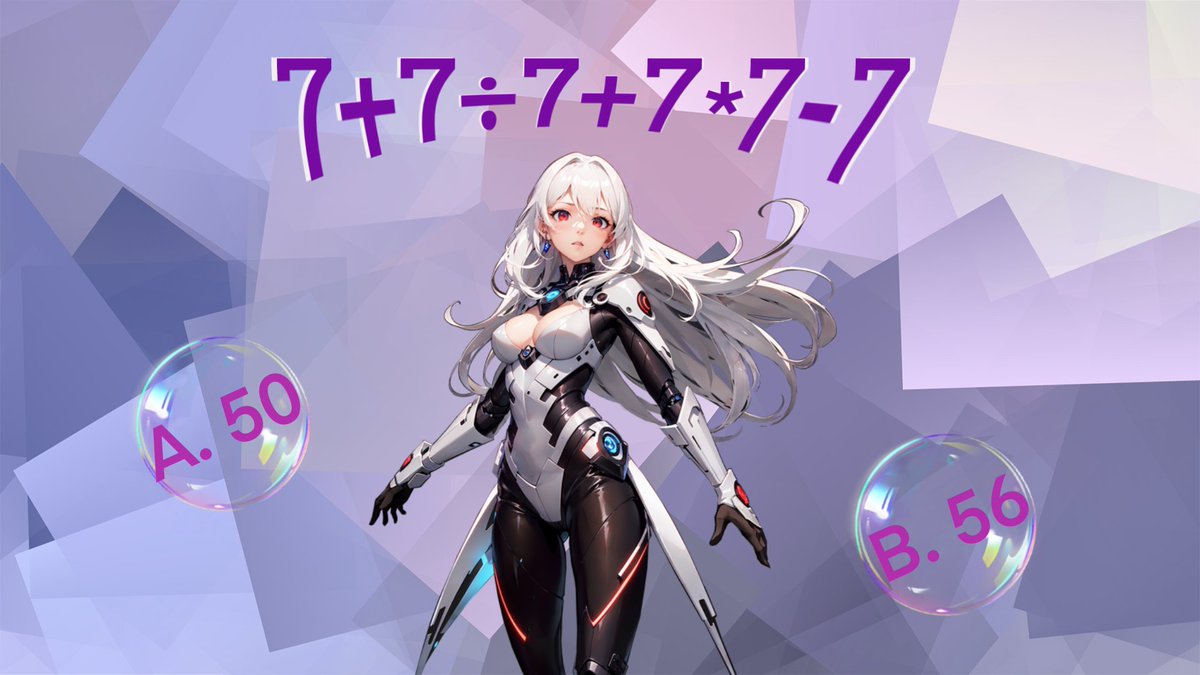 WingFighter_JP's tweet photo. 【懸賞イベント】
結果はなんでしょうか?
A.50
B.56
✅応募方法:
①このアカウントをフォロー
②コメント欄に答案とプレイヤーIDを貼って
⏳10月7日(金)まで
😊抽選で10名様に300ダイヤ
#WingFighte #wingfighter https://t.co/wyNlwo1dqs