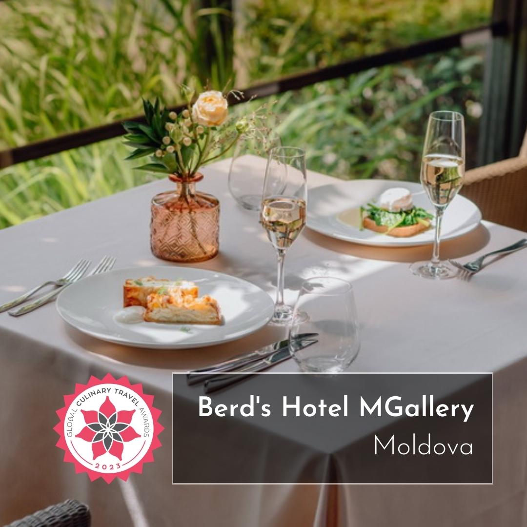 Also located in Moldova, Berd's Hotel MGallery is our winner for Best Beverage Experience for Culinary Travelers.🍷 Their restaurant showcases flavors from local producers in unique and innovative ways. Read more about them and our other winners: mtr.cool/ttwsjzuvzz