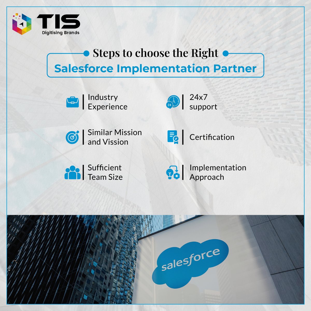 TIS_Digital's tweet image. If you're looking for a Salesforce implementation partner that you can trust, contact TIS today. We'll help you choose the right solution for your business and implement it successfully.
#TIS #salesforce #salesforceimplementation #salesforcepartner #salesforceconsultant