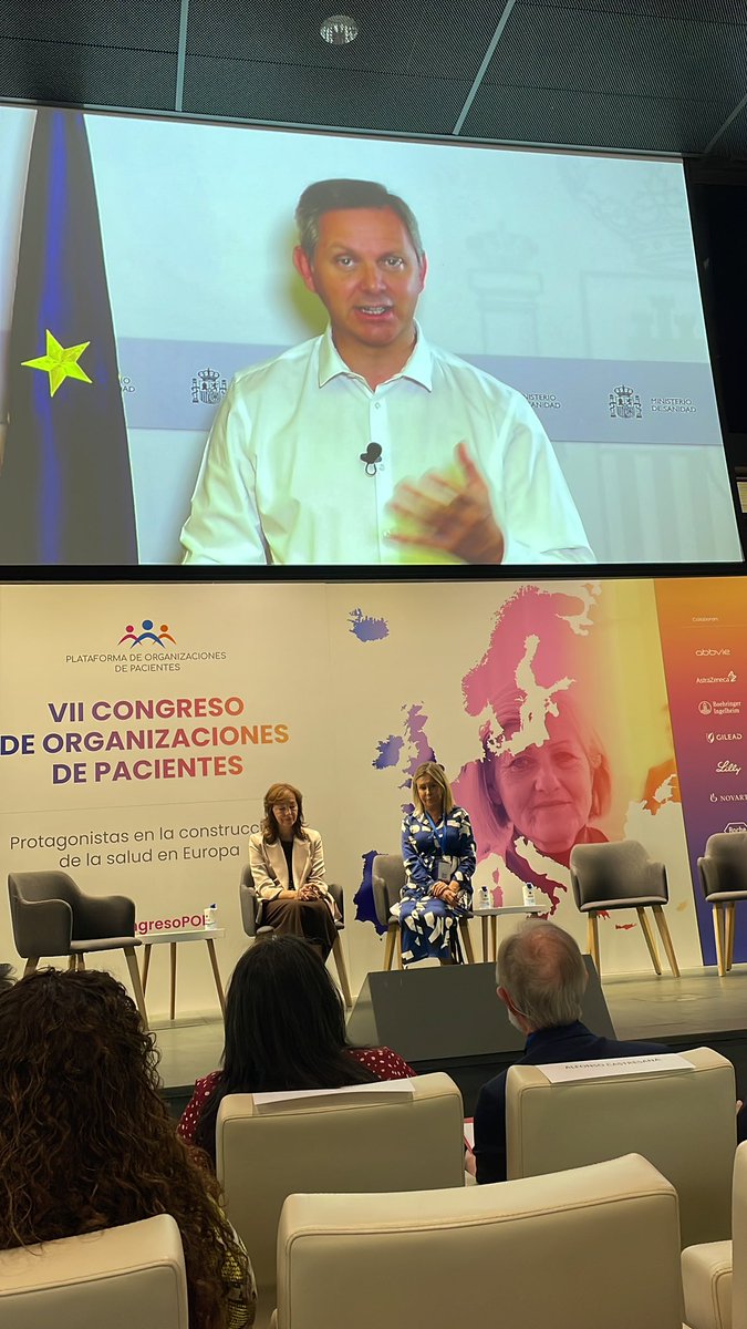 crisferrers's tweet photo. El Ministro de Sanidad en funciones en el #CongresoPOP agradeciendo a los pacientes por su implicacion y participación en las politicas sanitarias. @sanidadgob @BayerEspana https://t.co/a5iB9qMRqk