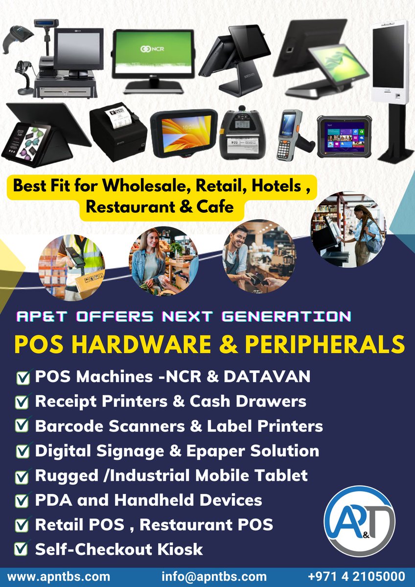apnt_business's tweet photo. ๐๐&๐ ๐๐๐๐๐ซ๐ฌ ๐๐๐ ๐๐๐ซ๐๐ฐ๐๐ซ๐ & ๐๐๐ซ๐ข๐ฉ๐ก๐๐ซ๐๐ฅ๐ฌ
๐๐ฎ๐น๐น: ๐ฌ๐ฐ๐ฎ๐ญ๐ฌ๐ฑ๐ฌ๐ฌ๐ฌ|๐๐บ๐ฎ๐ถ๐น: ๐ถ๐ป๐ณ๐ผ@๐ฎ๐ฝ๐ป๐๐ฏ๐.๐ฐ๐ผ๐บ
๐๐ถ๐๐ถ๐ :๐๐๐.๐ฎ๐ฝ๐ป๐๐ฏ๐.๐ฐ๐ผ๐บ
#pointofsale #pointofsalesystem #restaurantpos #retailpos #ReceiptPrinter #BarcodeScanners #EPAPER https://t.co/k9Nup2gLaE