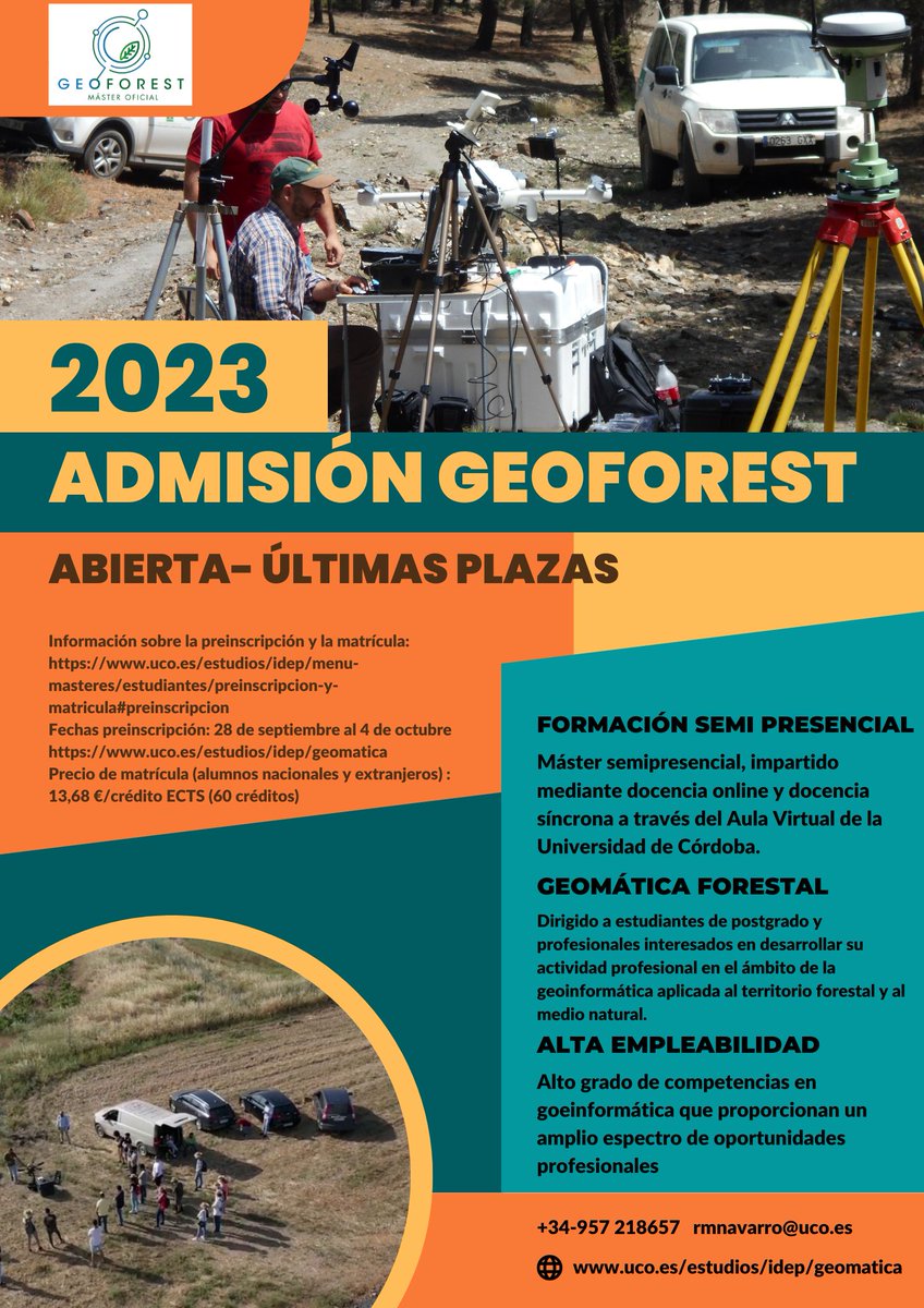 Máster GEOFOREST tweet media