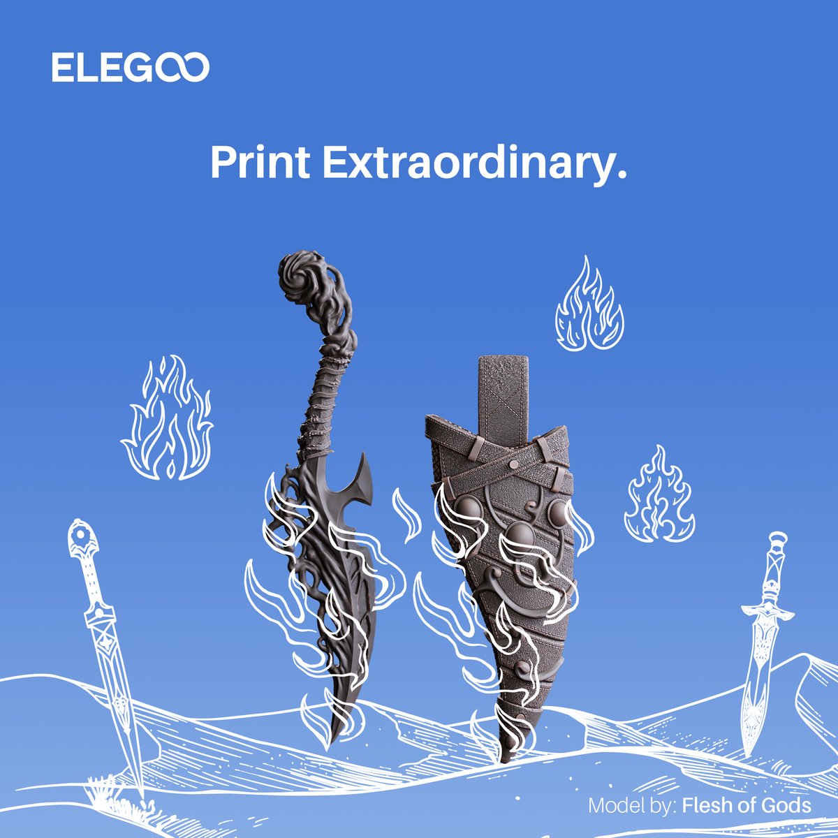 Elegoo_Official's tweet photo. [#ELEGOODay] [Printing #Contest]

With ELEGOO, the possibilities are limitless. 🪐 

Don’t miss this incredible opportunity to win the #ELEGOONeptune4Max 3D Printer🔥: https://t.co/HPuvfQargK. 

Good luck with #ELEGOODay! 
.
#3dprinter #TransformNow https://t.co/x1VlOQu2ib