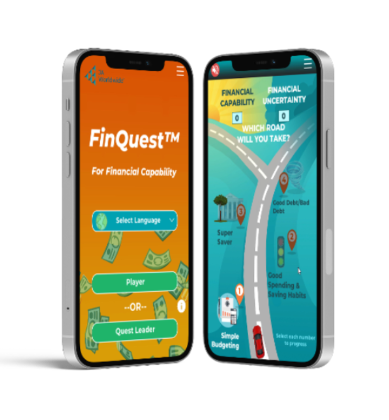 Check out the FinQuest app! It's a free app that helps young people get savvy about money through interactive and educational games! #BICCauseWeCare #ad #BICPartner bit.ly/3OBnlYd #ad #BICPartner jaworldwide.org/financial-capa…