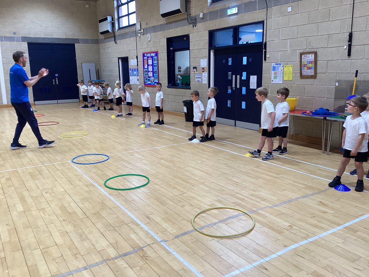 rufforthschool's tweet photo. Class 1 have been busy practising their throwing techniques and hand eye coordination in PE today with @TotalSportsLtd  #RPSPE https://t.co/gvC40KGQUw
