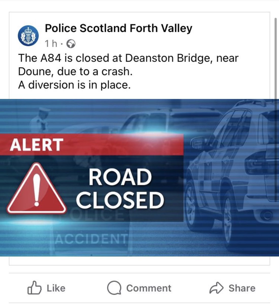 Hi All, please note due to an accident through the night, the A84 is closed at Deanston bridge. We are still open for tours and tastings. There is access travelling north from Stirling to the distillery.  Please call us on 01786 843 010 if you have any questions. Thank you.